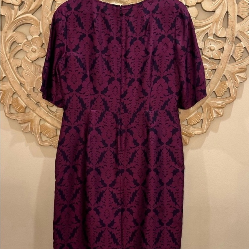 Banana Republic Silk Blend Short Sleeve Dress